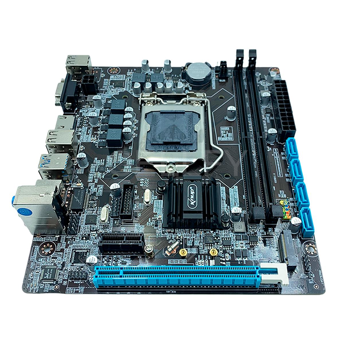Placa Mãe Intel H110 LGA1151 DDR4 Knup 32GB Micro ATX USB 3.0 - KP-H110