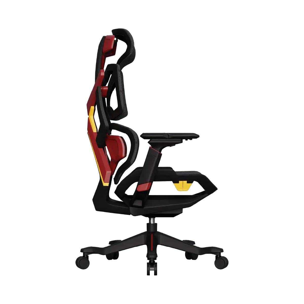 Cadeira Gamer Profissional Elements Vector com Apoio de Cabeça 2D e Revestimento em Mesh - ELEM-72122