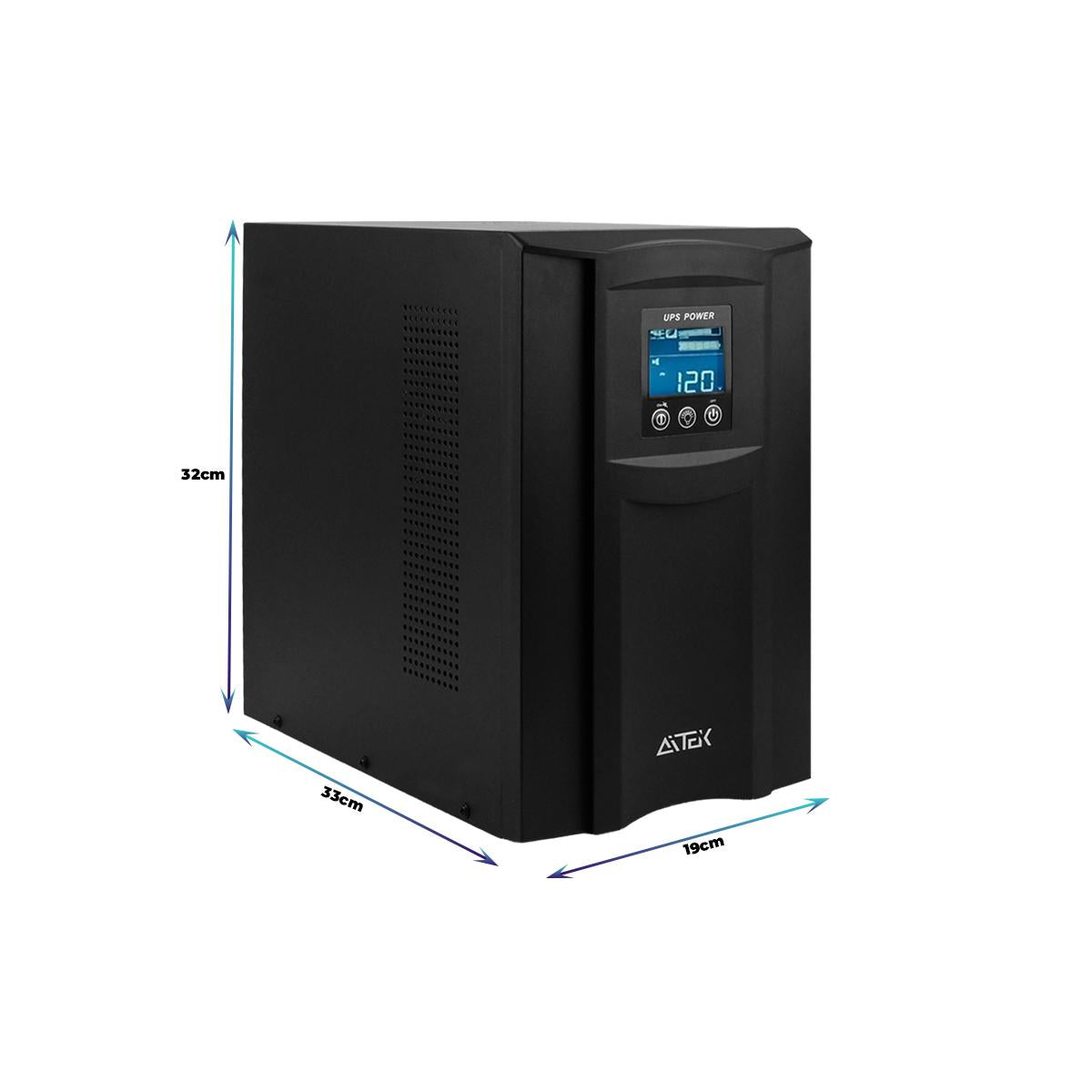Nobreak Senoidal Puro 110V Proteção Premium: com 2100W para Queda de Energia - ANB-BE3000P-110V