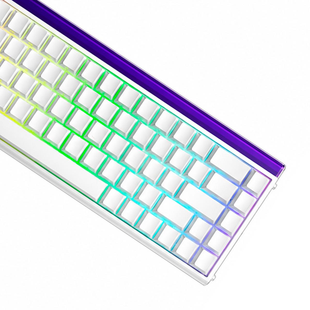 Teclado Gaming Magnético 65% AULA Hero68 HE Hot-Swap RGB South-Facing 8000Hz