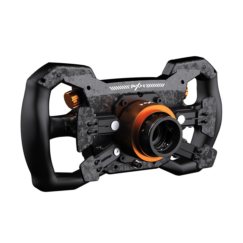 Volante Gamer PXN GT One Alta Performance para Simuladores Iluminação RGB - PXN-WGTL-GT-ONE