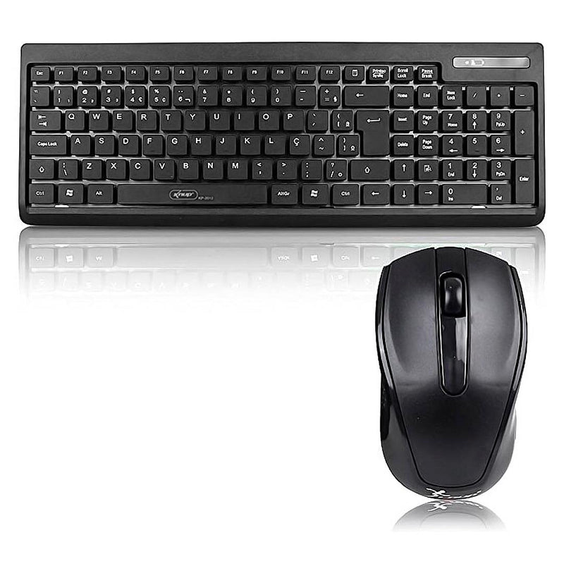 Computador Completo All In One Knup I3 Tela 21,5" 128GB Mouse Teclado Sem Fio - KIT-G-AI02