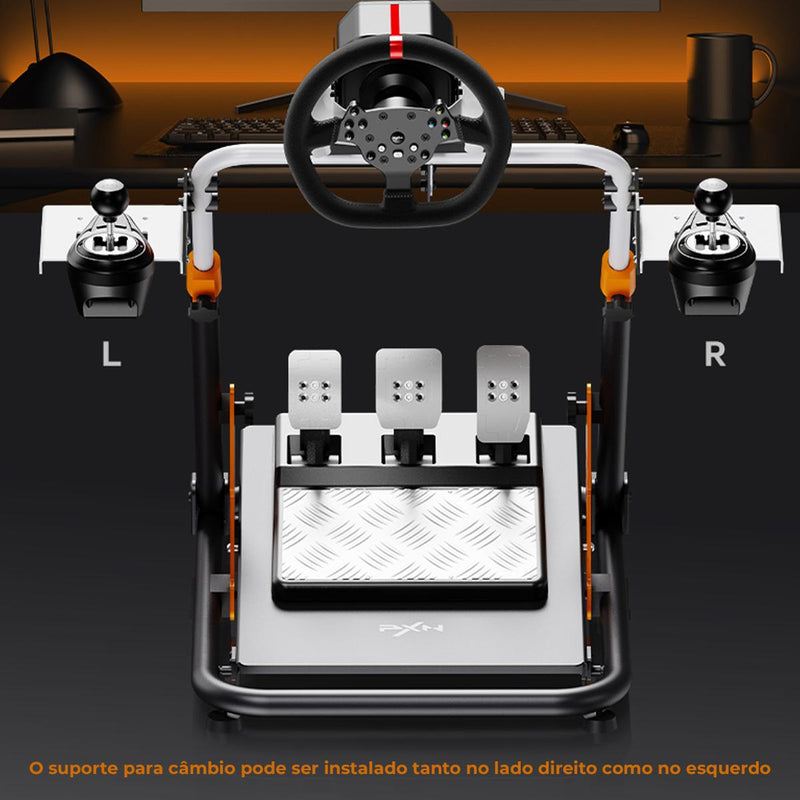 Suporte Cockpit PXN A11 Volante Gamer Simulador Corrida - PXN-A11