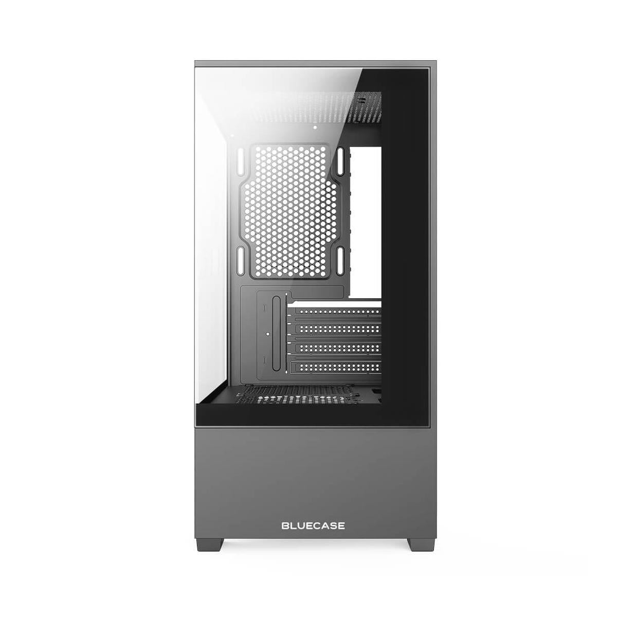 Gabinete Gamer Mini Tower Bluecase com Vidro Temperado Compatível M-ATX Mini ATX - BG-054