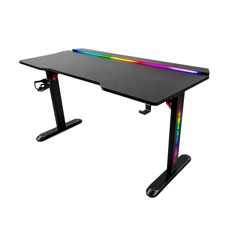 Escrivaninha Gamer Para Monitor, Teclado e PC de Mesa Aitek M1401T RGB
