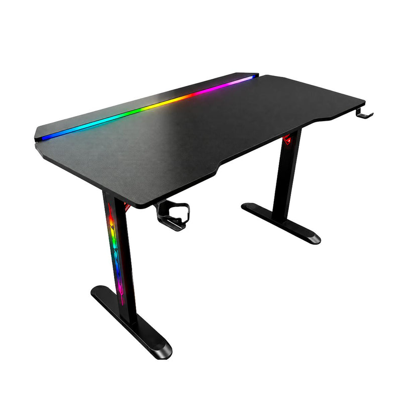 Escrivaninha Gamer Para Monitor, Teclado e PC de Mesa Aitek M1401T RGB
