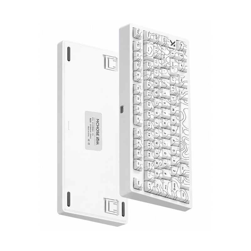 Teclado Gamer Competitivo MCHOSE JET 75 Latência de 0,1ms e SOCD