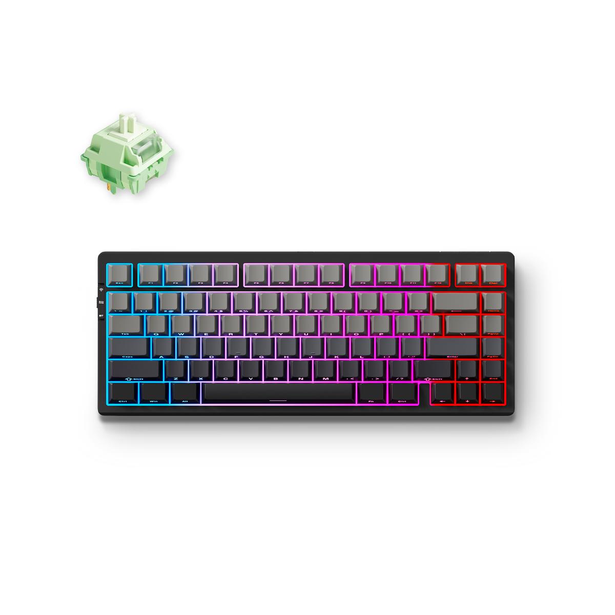 Teclado Wireless Compacto MCHOSE G75 Pro para Trabalho e Jogos