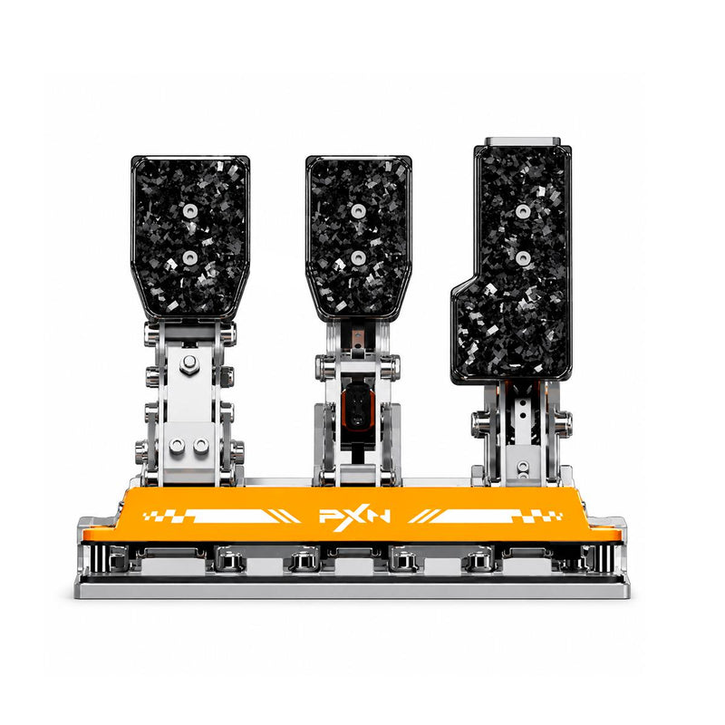 Kit PXN Simulador de Corrida Vector X Pedal Acelerador e Pedal Freio + Pedal Embreagem - KIT-PXN-PDLP-BT-PDLP-C