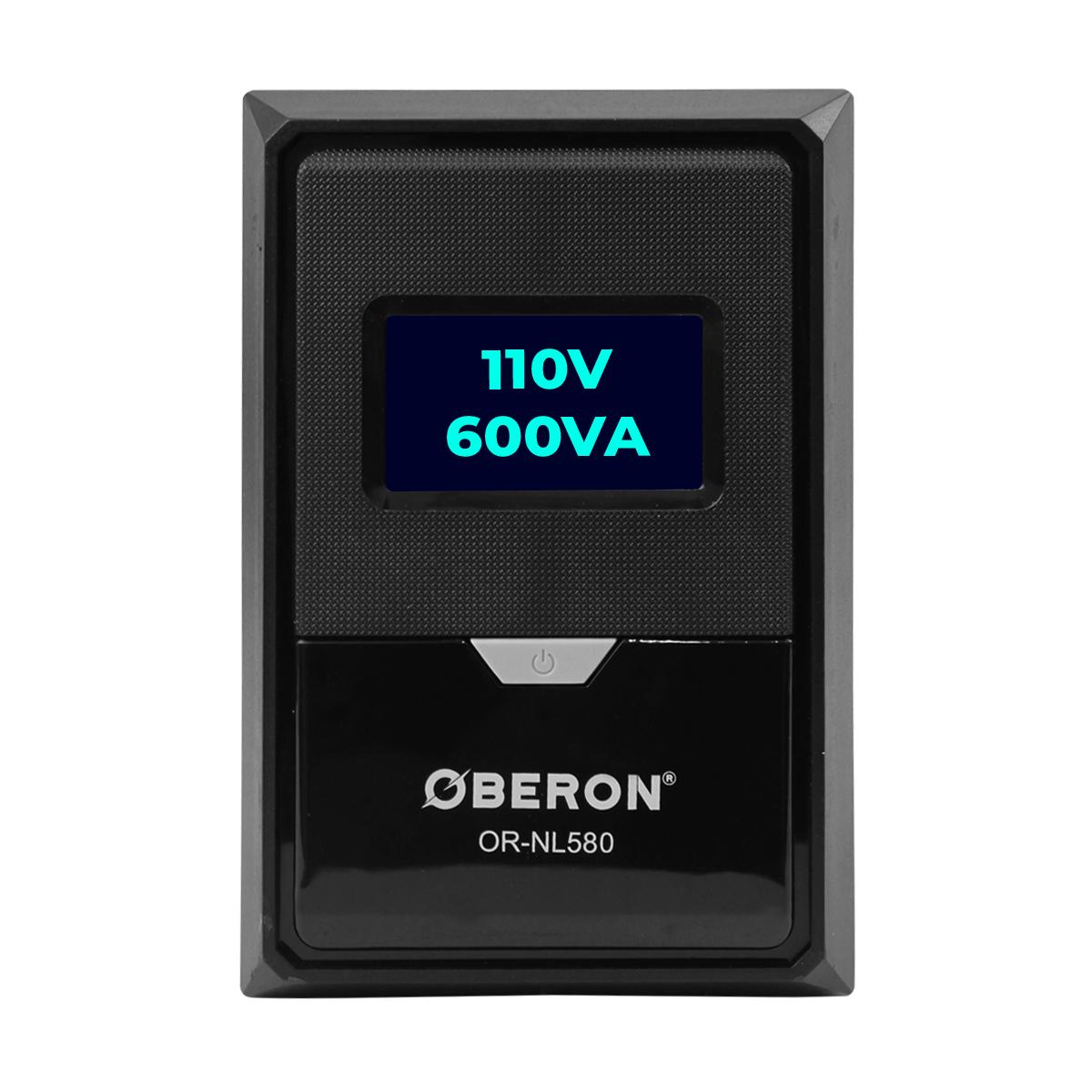 Nobreak Oberon 600VA 360W 110V com Bateria Interna Inclusa para Computador Roteador e Home Office - OR-NL580