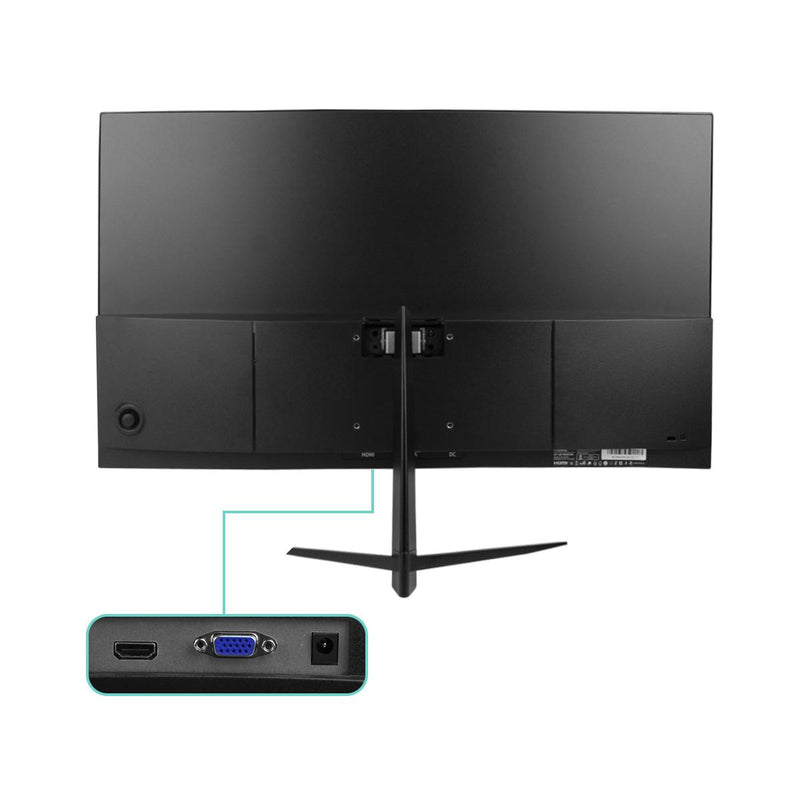 Monitor Gamer 24’’ FHD Curvo R1500 5ms 75Hz Kozz Redução Luz Azul - KZ-M2405C