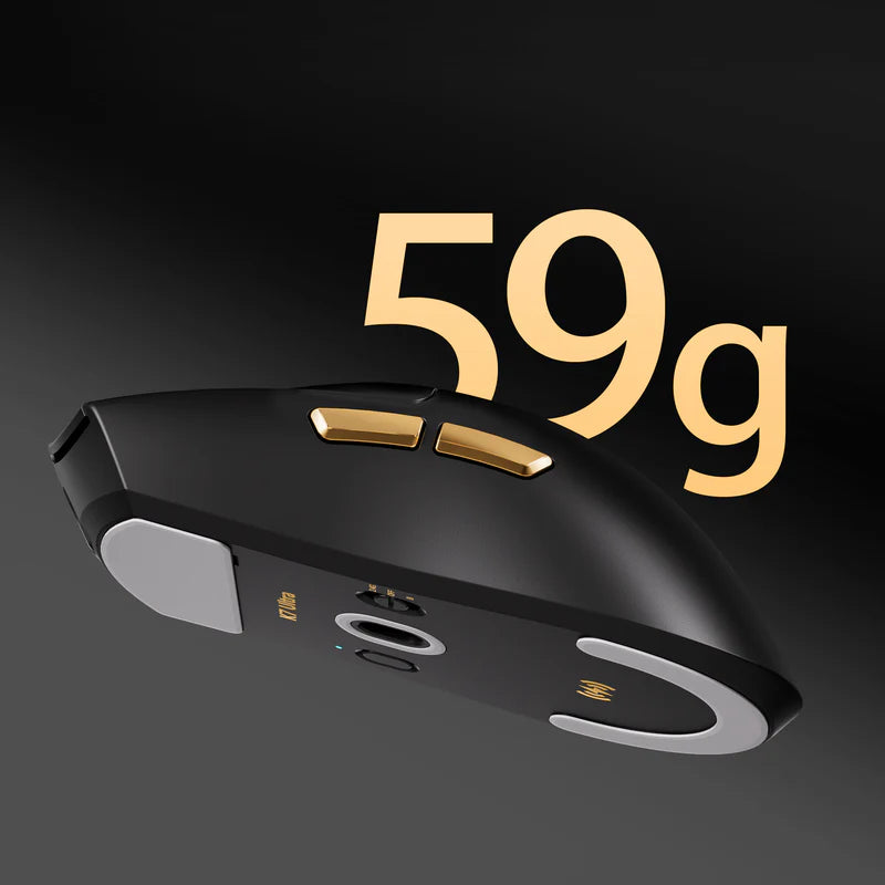 Mouse Gamer MCHOSE K7 Ultra Preto 59g Sensor PAW3950 Dock Magnética — slide 2