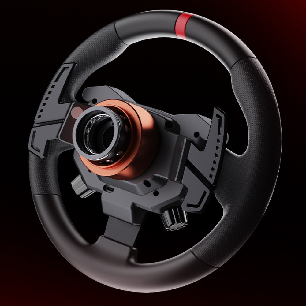 Kit Simulador de Corrida PXN VD4 Torque 4Nm Para PC + Volante W AS Quick Release + Pedais Freio e Acelerador — slide 5