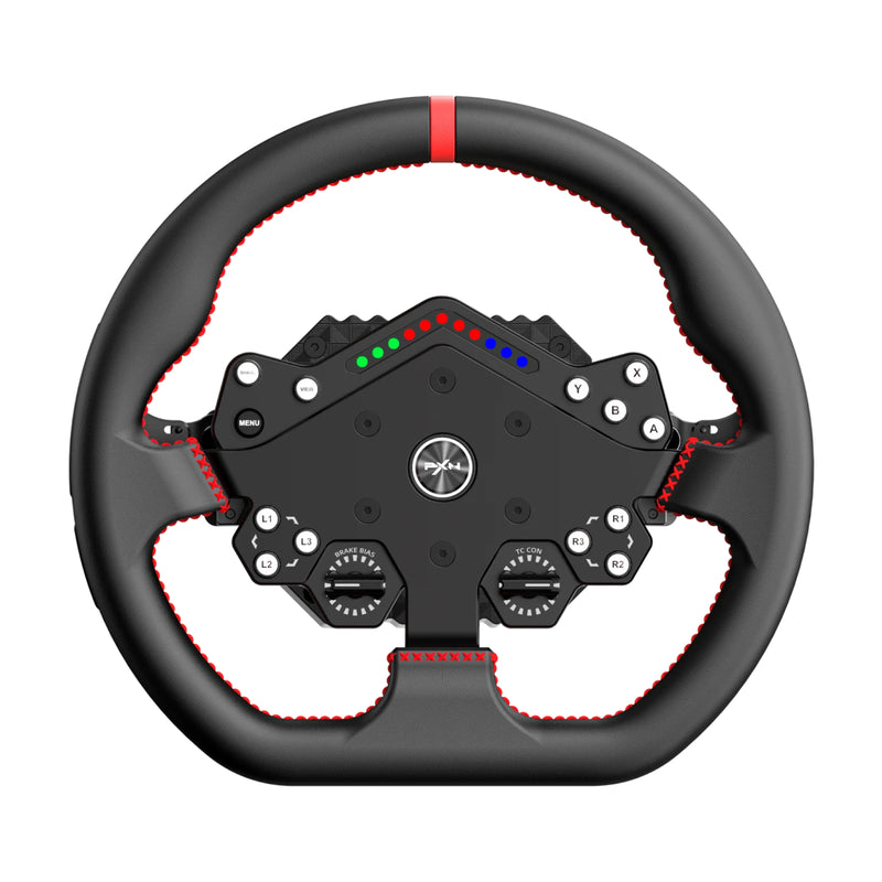 Kit Simulador de Corrida Gamer PXN VD6 Base Torque 6Nm + Volante W DS 300mm + Pedais Acelerador, Freio e Embreagem