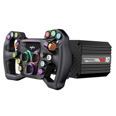 Kit Simulador de Corrida PXN VD10 10NM + Volante GT One 12 Botões RGB