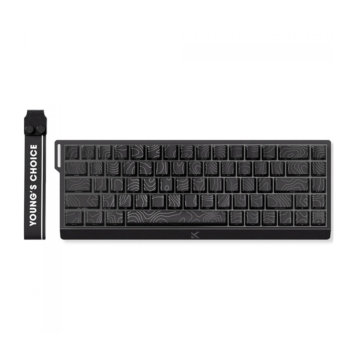 Teclado Gamer MCHOSE Ace 68 Preto Topographic Hall Effect 65% Iluminação RGB