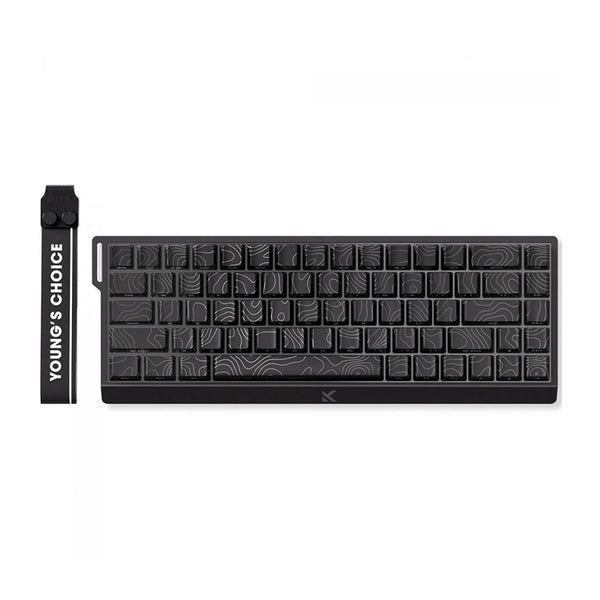 Teclado Gamer MCHOSE Ace 68 Preto Topographic Hall Effect 65% Iluminação RGB