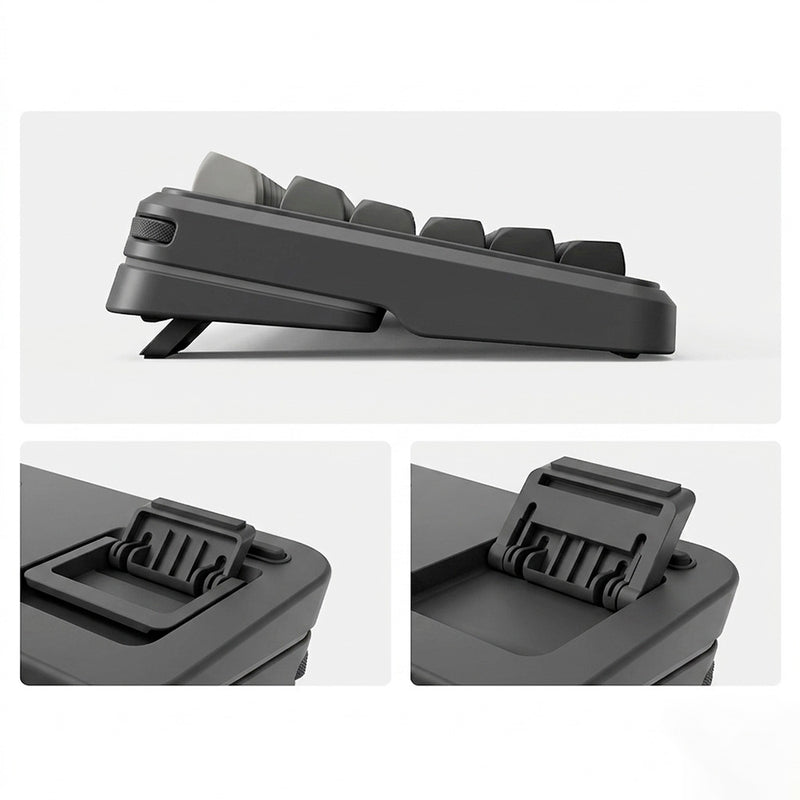 Teclado Gamer Sem Fio MCHOSE K99 V Tri-Modo Preto Gradient 8K Polling SOCD RGB 360°
