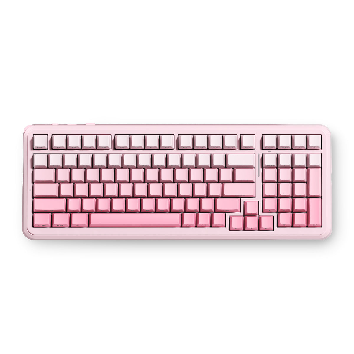 Teclado Gamer Sem Fio MCHOSE K99 V Tri-Modo Rosa Gradient 8K Polling SOCD RGB 360°