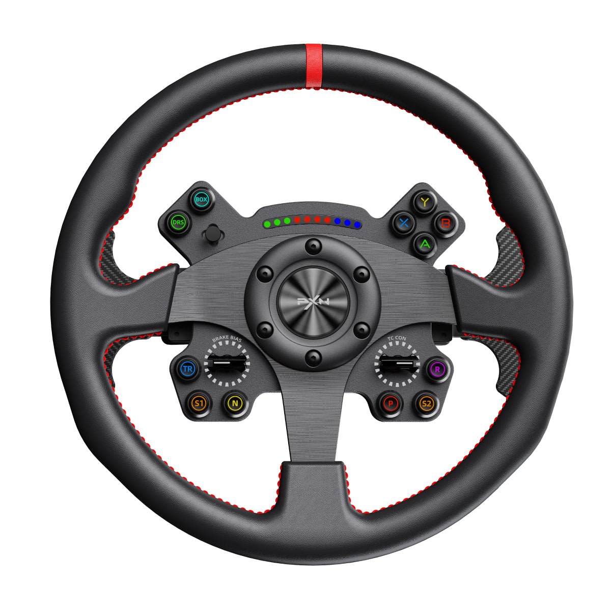 Kit Simulador de Corrida PXN VD10 Direct Drive + Volante WCSR2 + Pedais Acelerador e Freio + Embreagem