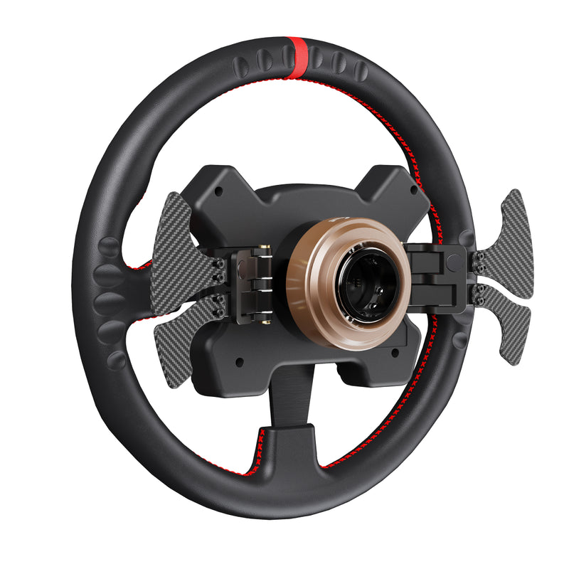 Kit Simulador de Corrida PXN VD10 Direct Drive  + Volante WCSR2 + Pedais Acelerador e Freio + Embreagem